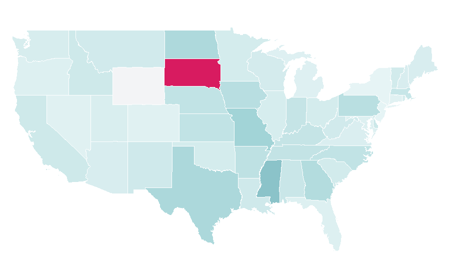Affinity by region — Agricultural engineering, United States