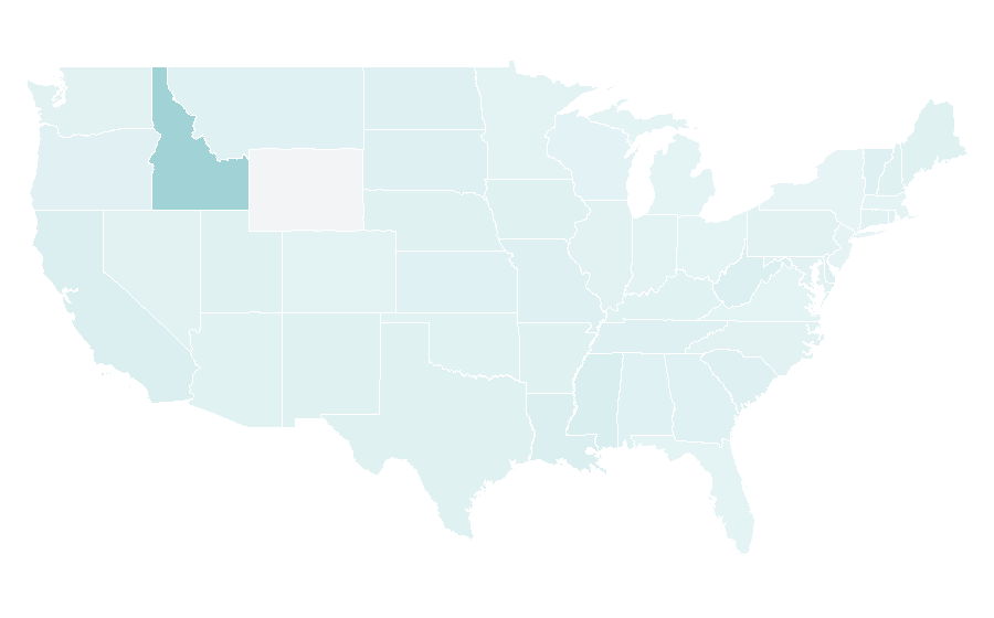 Affinity by region — Agricultural science, United States