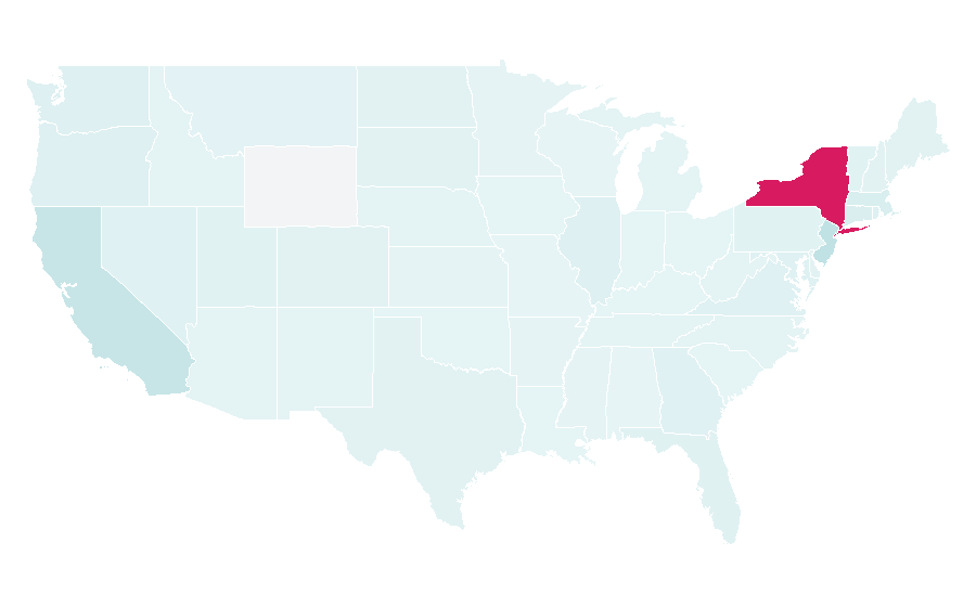 Affinity by region — Aimé Leon Dore, United States