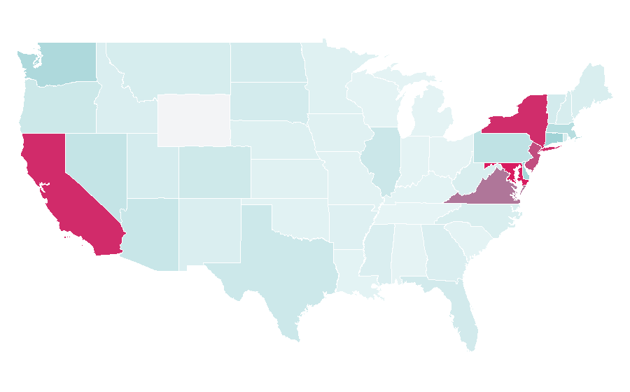 Affinity by region — Air China, United States