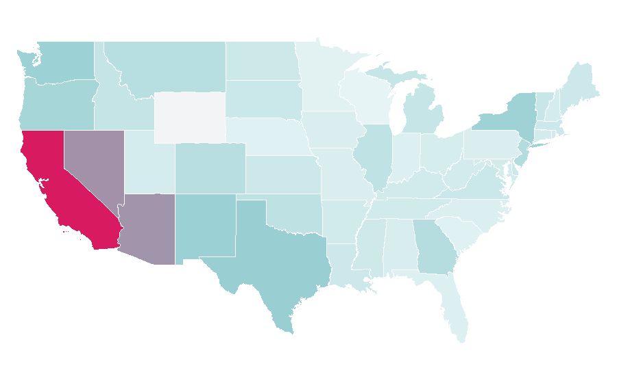 Affinity by region — Air cooling, United States
