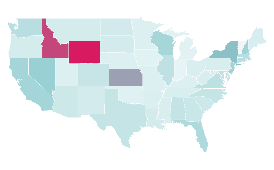 Affinity by region — Airport lounge, United States