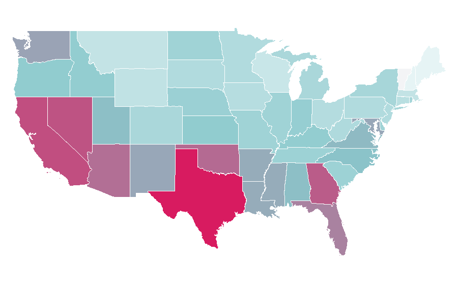 Affinity by region — Akame ga Kill!, United States