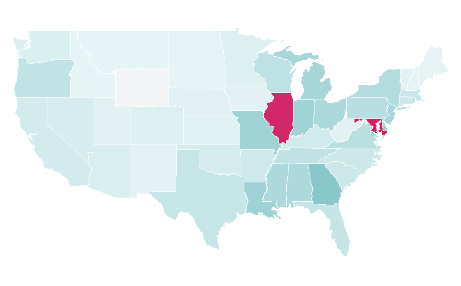 Affinity by region — Akira (film), United States
