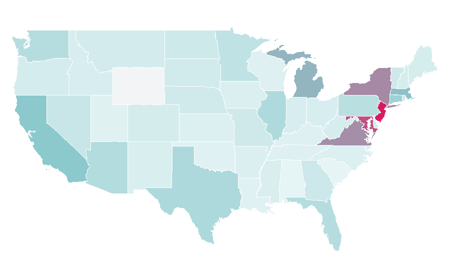 Affinity by region — Al Arabiya, United States