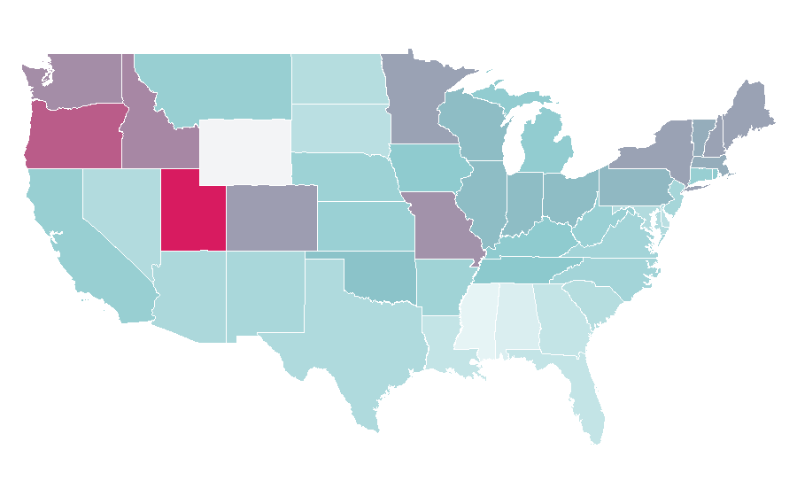 Affinity by region — Alan Cumming, United States