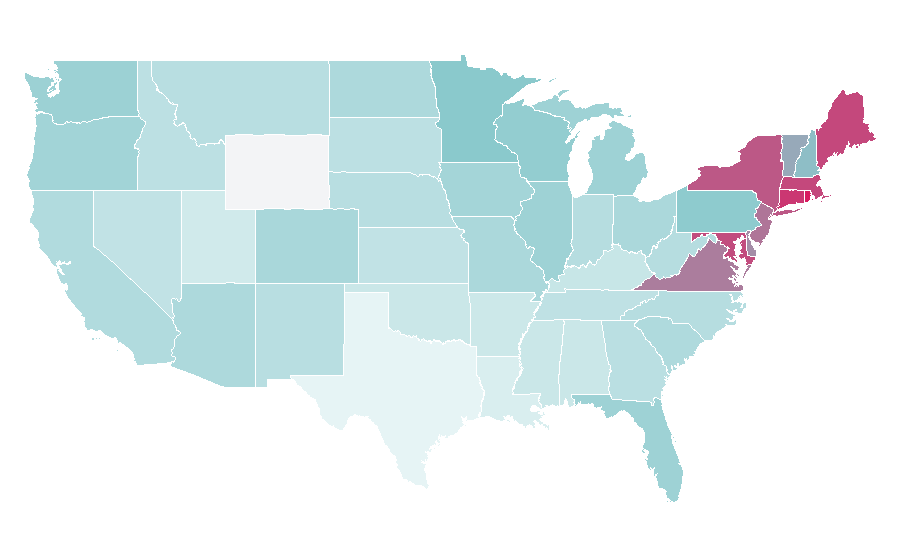 Affinity by region — Alan Greenspan, United States