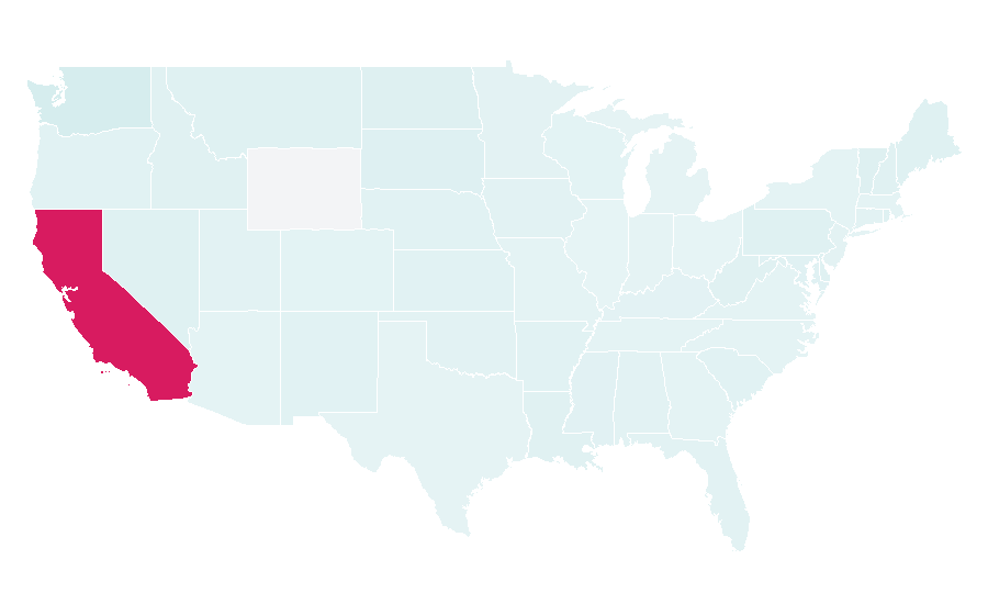 Affinity by region — Alaskan king crab fishing, United States