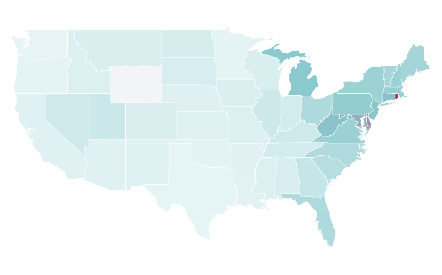 Affinity by region — Alex and Ani, United States