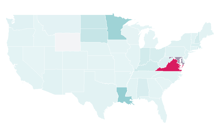 Affinity by region — Alexandria, United States