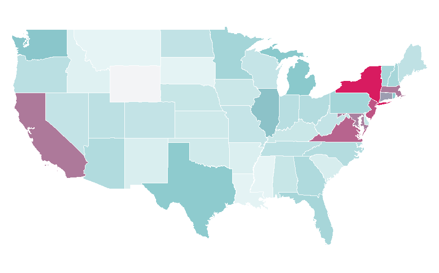 Affinity by region — Ali Khamenei, United States