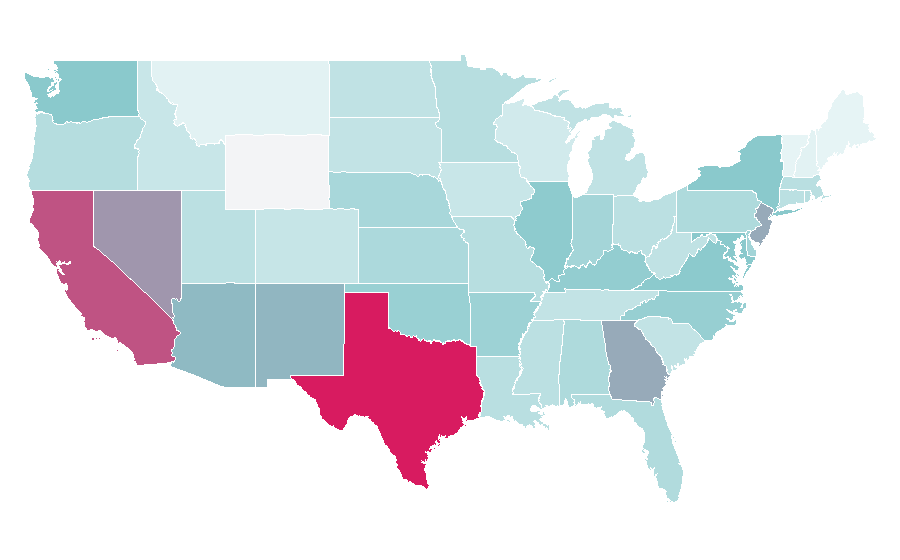 Affinity by region — All Of Us Are Dead, United States