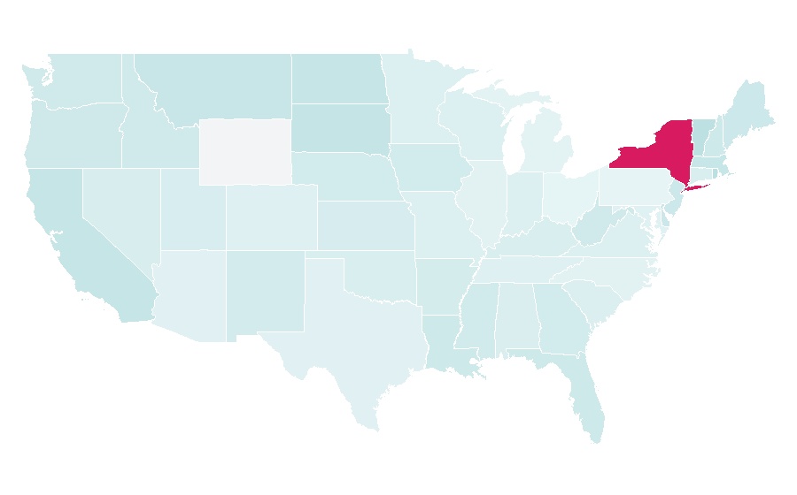 Affinity by region — AlloCiné, United States