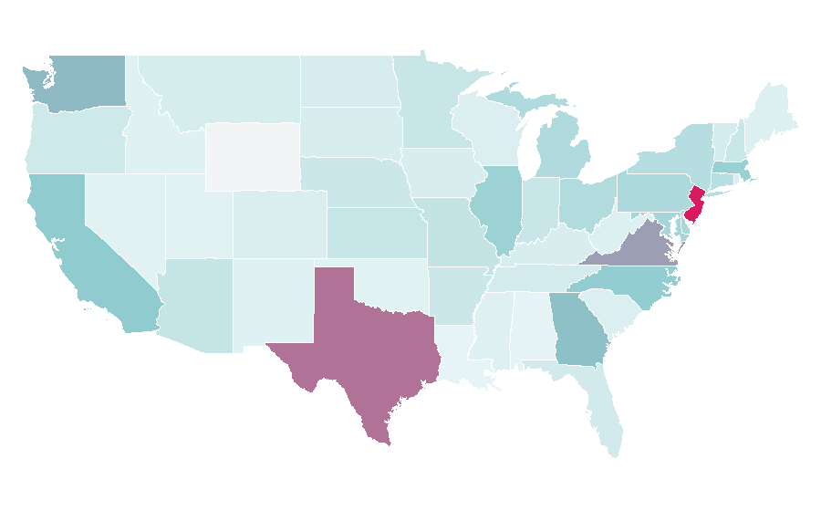 Affinity by region — Allu Arjun, United States
