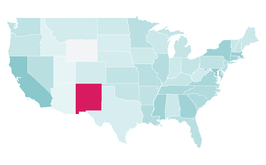 Affinity by region — Aloe Blacc, United States