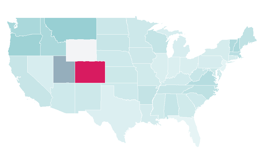 Affinity by region — Altra Running, United States