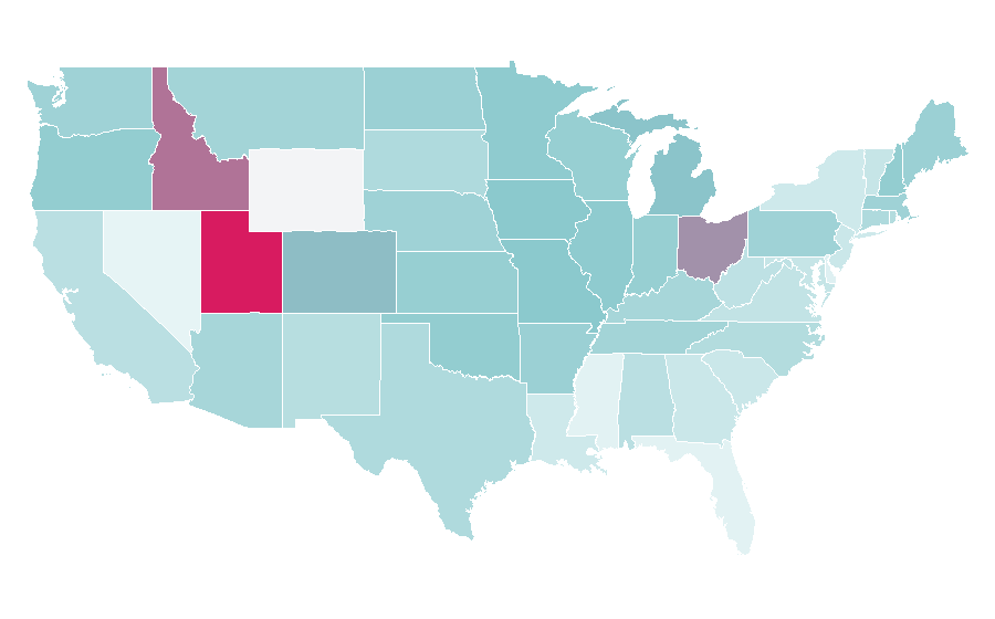 Affinity by region — Alyson Stoner, United States