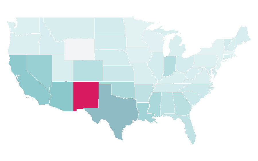 Affinity by region — Amanda Perez, United States