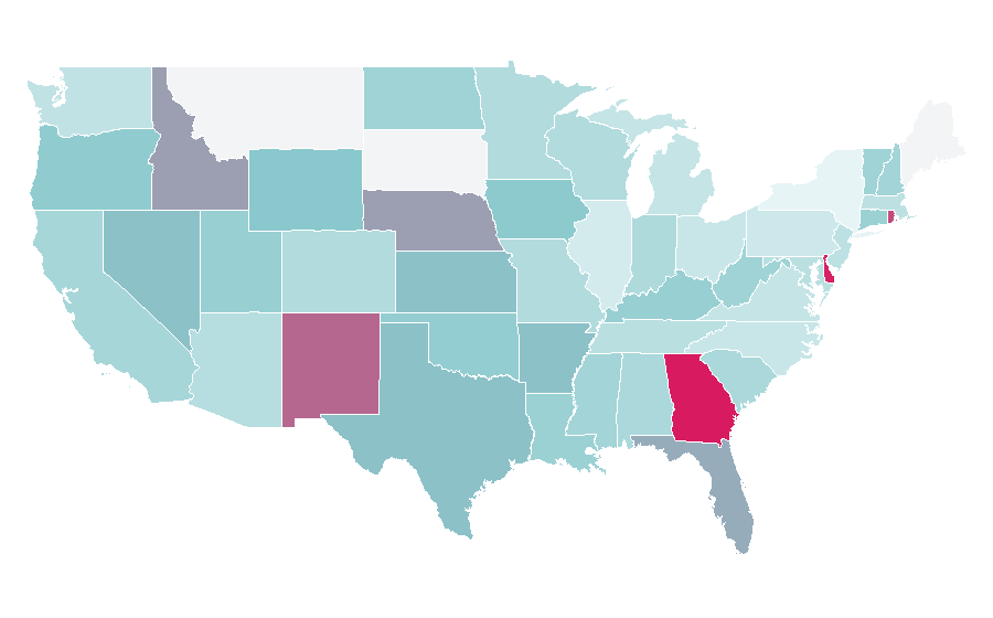 Affinity by region — Amar sin límites, United States