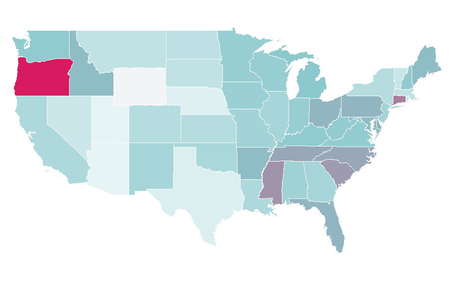 Affinity by region — Amazon Marketplace, United States