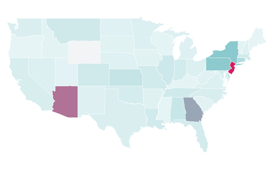 Affinity by region — AMC Theatres, United States