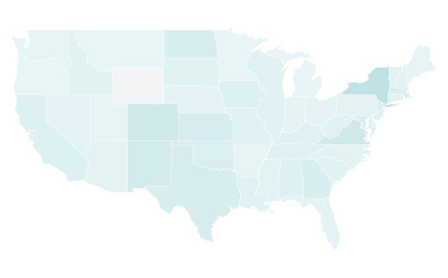 Affinity by region — American Chemical Society, United States