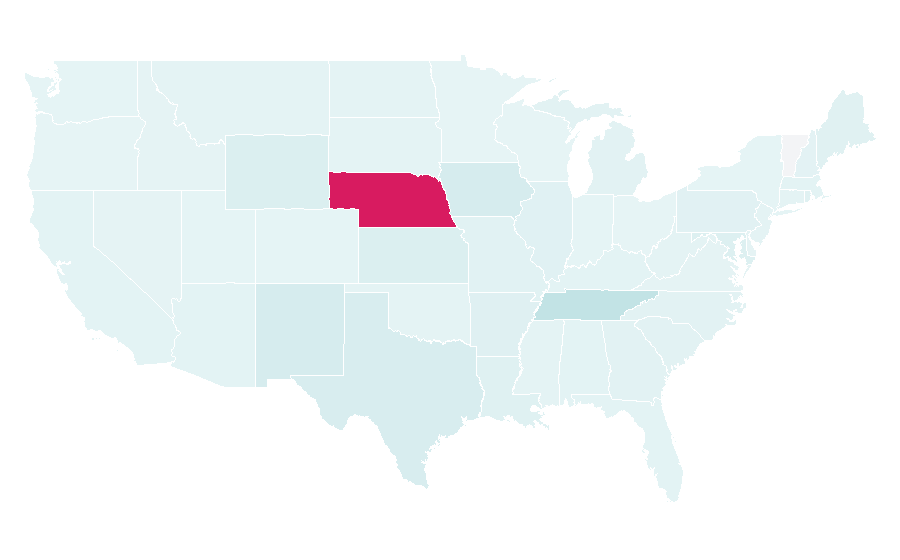 Affinity by region — Amigos, United States