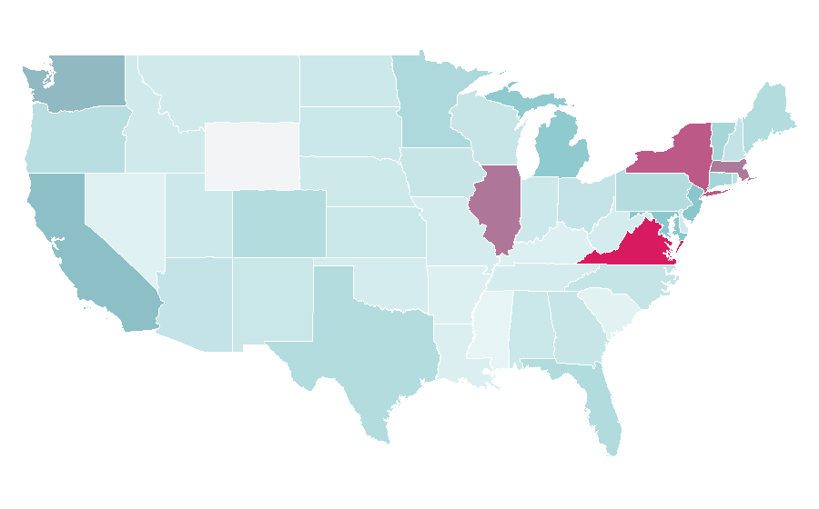 Affinity by region — Amman, United States