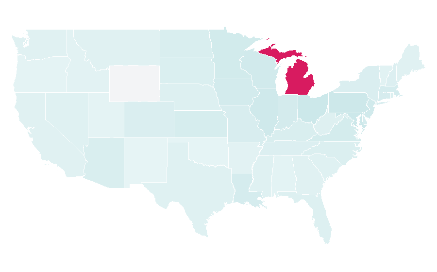 Affinity by region — Amon-Ra St. Brown, United States