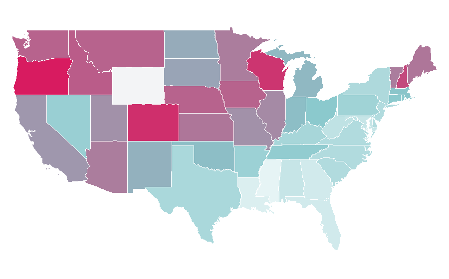 Affinity by region — Anders Holm, United States