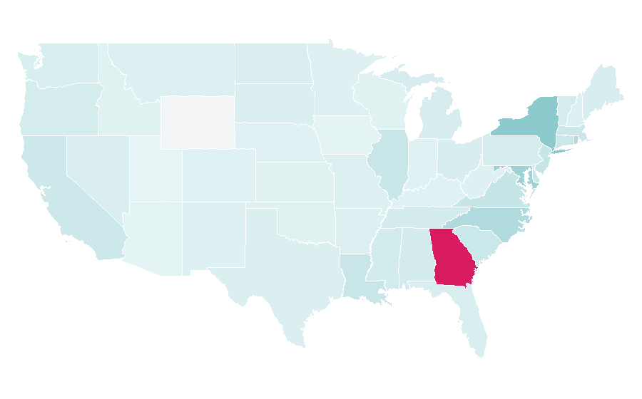 Affinity by region — André Leon Talley, United States