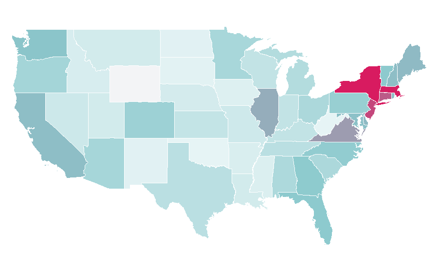 Affinity by region — Andy Murray, United States