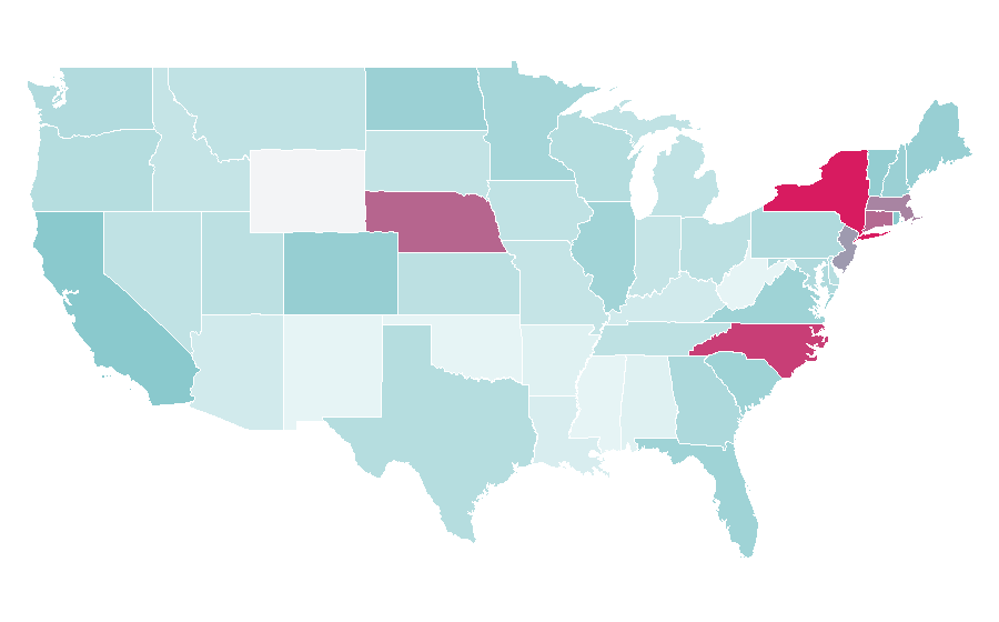 Affinity by region — Andy Roddick, United States
