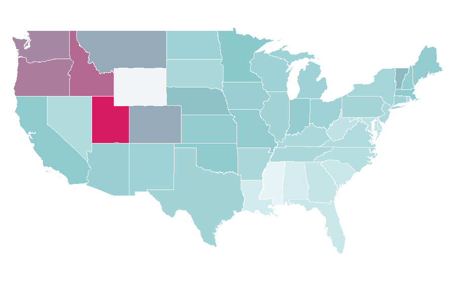 Affinity by region — Andy Samberg, United States