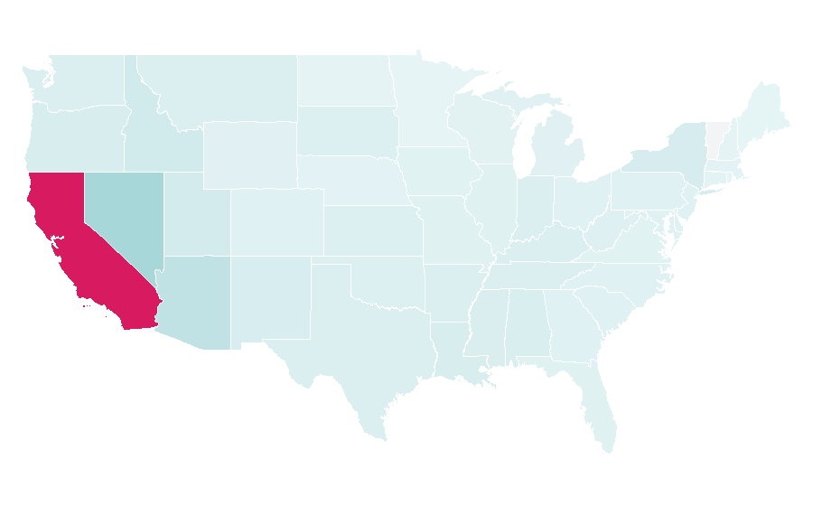 Affinity by region — Angel (1999 TV series), United States