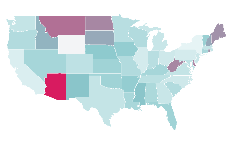 Affinity by region — Angry Birds Evolution, United States