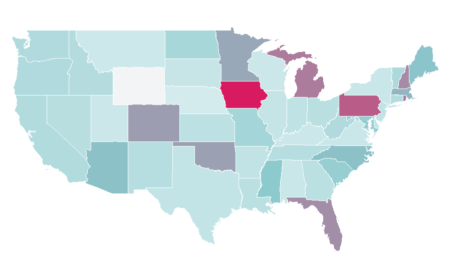 Affinity by region — Animal rescue group, United States