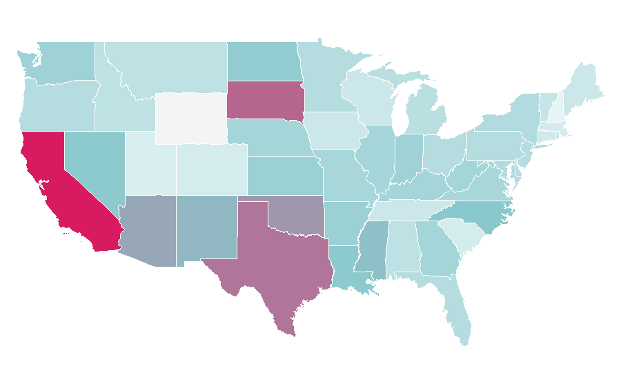 Affinity by region — Animosity, United States