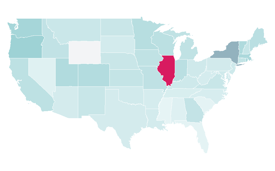 Affinity by region — Anish Kapoor, United States