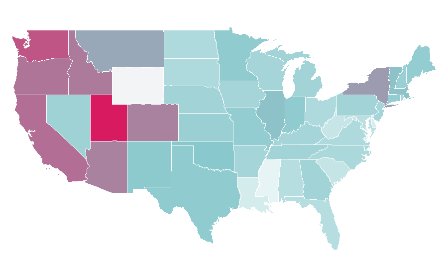 Affinity by region — Ansel Elgort, United States