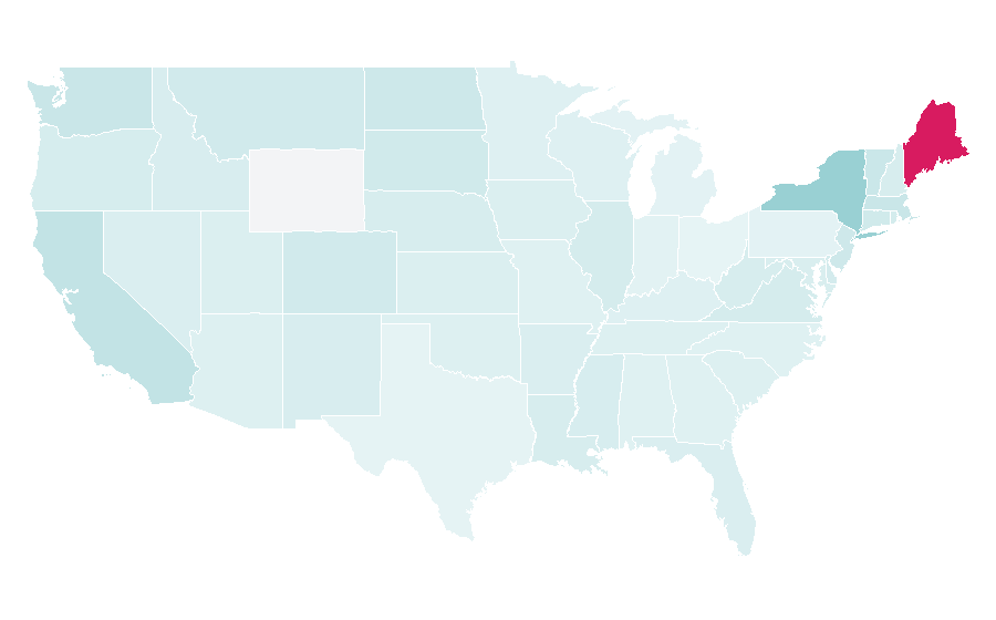 Affinity by region — Antler Luggage, United States