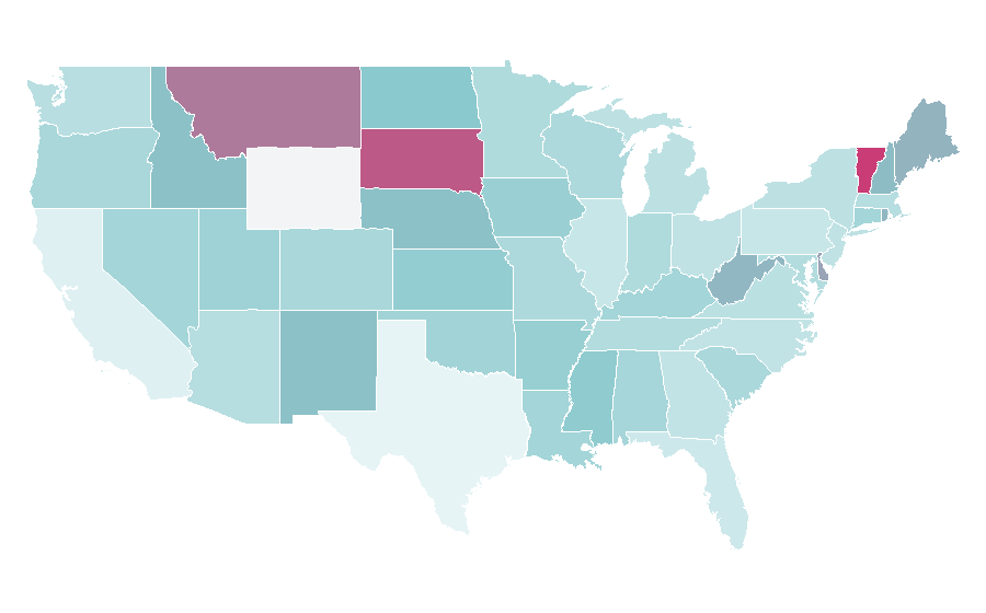 Affinity by region — Apache 207, United States
