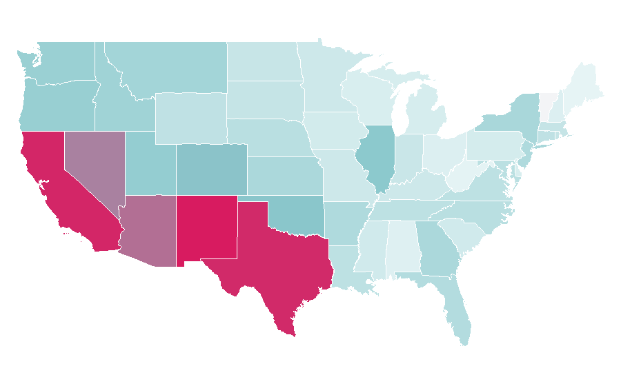 Affinity by region — Apocalypto, United States