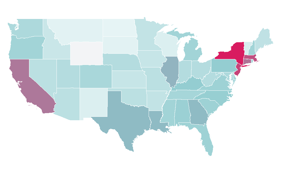 Affinity by region — Apple Airpods, United States