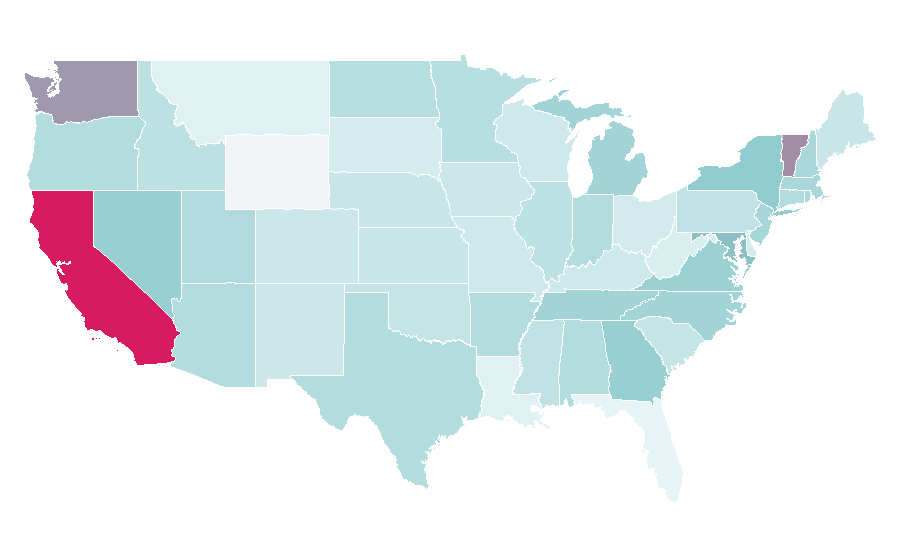 Affinity by region — Apple cider, United States