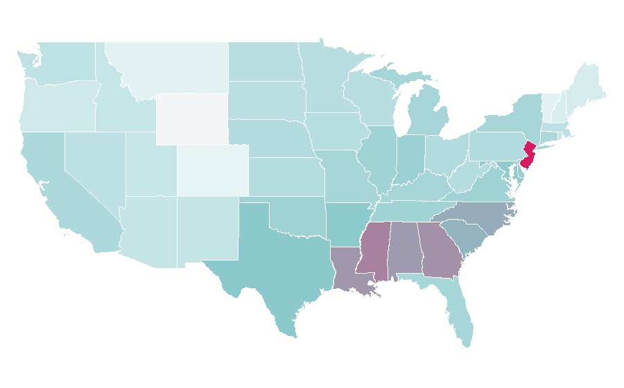 Affinity by region — Apple juice, United States