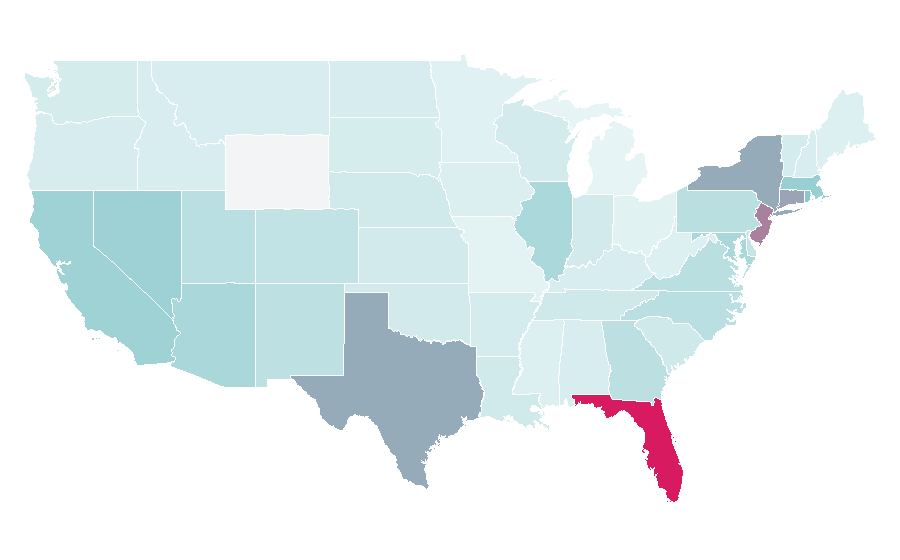 Affinity by region — Arcángel (singer), United States