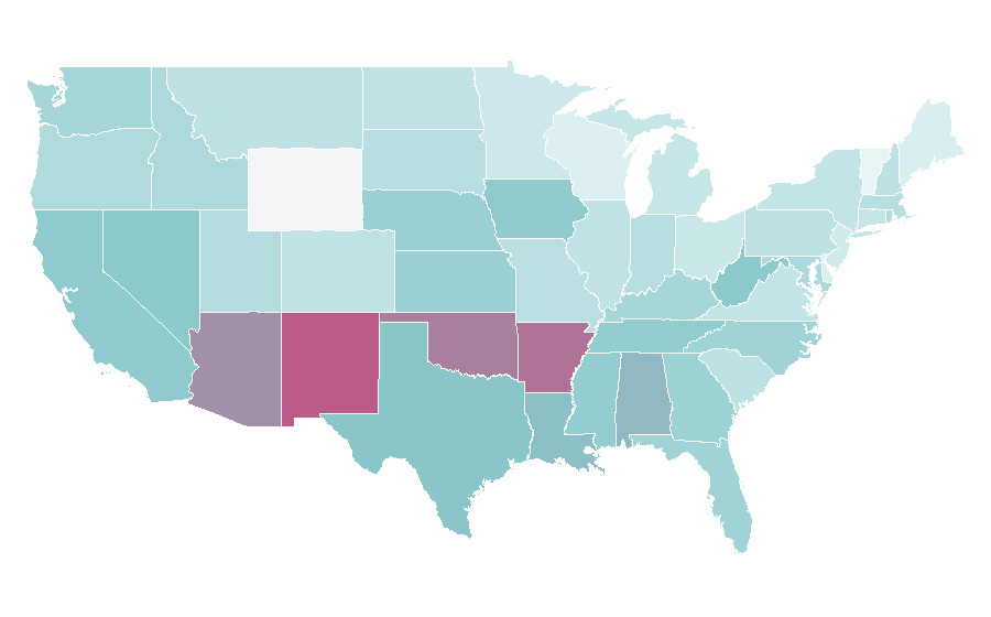 Affinity by region — Archangel, United States