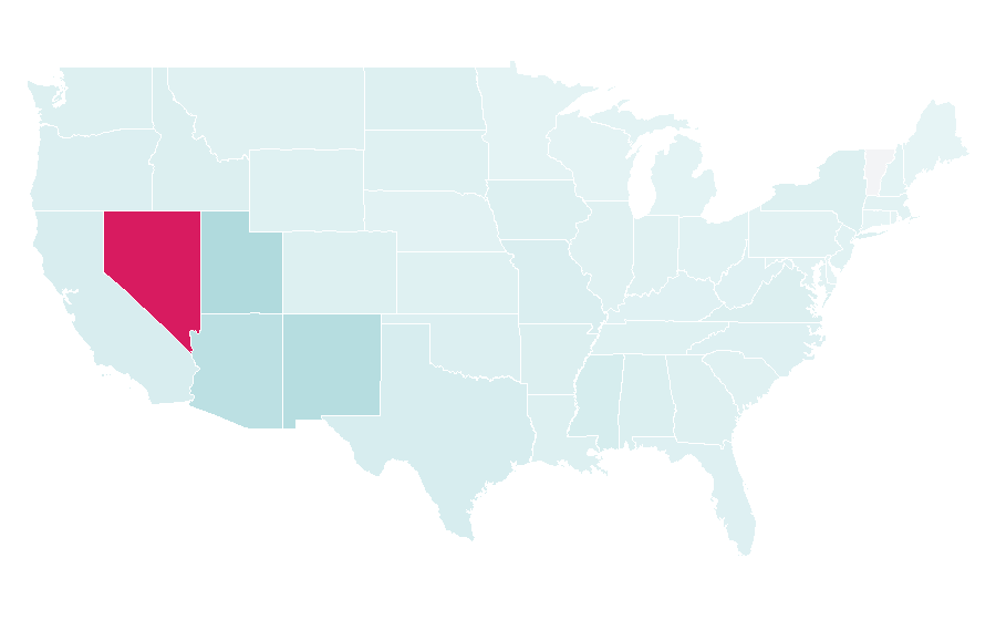 Affinity by region — Area 51, United States