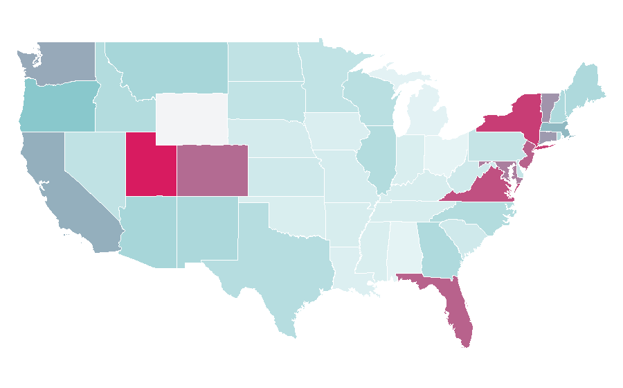 Affinity by region — Arequipa, United States